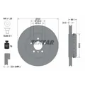 2x Bremsscheibe TEXTAR 92253925 passend für BMW