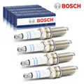 4x BOSCH 0 242 135 509 ZÜNDKERZE FÜR HYUNDAI MERCEDES-BENZ W204 S204 W211 W164