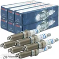 6x BOSCH YR7MPP33 Zündkerze 0 242 135 509 Double Platinum Mercedes R230 W221 SL