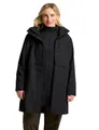 Jack Wolfskin Damen Baylight 3in1 W Coat, Schwarz, S EU