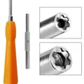 Gamebit-Schraubendreher 4,5 mm 3,8 mm Doppelend-Magnetisch für Nintendo, Sega...
