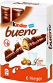 Kinder Bueno Vorratspack, 6 Riegel, 129 g