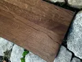 Holz Waschtischplatte 40 cm für Aufsatzbecken Waschtischkonsole massiv Holz Waschtisch Eiche Palisander Neu