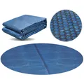 Pool 457 Wärmeplane Solarfolie Solarplane Solarheizung schwarz/blau Poolheizung