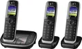 Panasonic Telefone Schwarz KX-TGJ323GB