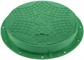 Schachtabdeckung Kanaldeckel Schachtdeckel DN600/800 A15 BabylonPlast™ Grün