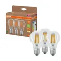 3er OSRAM E27 besonders effizientes  LED Leuchtmittel leistungsstark 7,2W wie 100W 2700K warmweißes Licht - beste Energie Effizienz Klasse