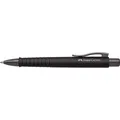 FABER-CASTELL Druckkugelschreiber POLY BALL XB, schwarz matt