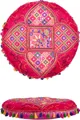Marrakesch Orient & Mediterran Interior Bodenkissen Orientalische Bodenkissen Sitzkissen Dekoration Bahri Pink, Handarbeit