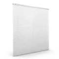 Victoria M. Aluminium Jalousie, 90 x 220 cm, weiß, Jalousie ohne Bohren, inkl. Klemmclips
