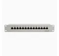 Danicom Danicom Patchpanel 10 Zoll – 12 Ports Cat5e STP Netzwerk-Patch-Panel