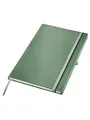 Leitz Style Notizbuch A4 kariert, Hardcover, Grün
