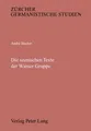 Die szenischen Texte der Wiener Gruppe André Bucher