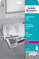 25 AVERY Zweckform Laser/Kopier-Folien A4 transparent, 25 Stück