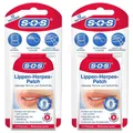 ✅ 2x SOS 12 Lippen-Herpes-Patches fördern die Wundheilung bei Lippenherpes ✅