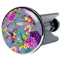 Sanilo Waschbeckenstöpsel "Kolibri", 4 cm, Bunt, Rund