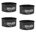 Mini Kuchenformen Rund Set 4 Zoll Springform Kuchenform mit abnehmbarem Boden...