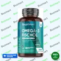 Omega 3 Fischöl - 240 Kapseln - 2000mg Hochdosiert - Herzgesundheit - Blutdruck