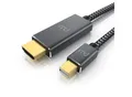Primewire 4k Mini Displayport 1.4 zu Hdmi 2.0 Kabel - Mini DP Adapter - 4k@60Hz - Thunderbolt 1-2 - Audio und Video - für MacBook, Surface Pro, Lenovo - 2m