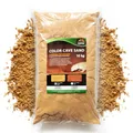 Terrarium Sand Color Cave Sand gelb in 5, 10 und 25 Kg - natürlicher, grabfähiger Sand zum Bauen von Höhlen und Verstecken - für Reptilien, Wirbellose & versch. Kleinsäuger (10 Kg)