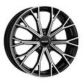ALUFELGE MAK ASPHALT FUR OPEL ZAFIRA 8X18 5X110 BLACK MIRROR OJT