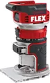 Flex Akku Kanten- und Oberfräse (ohne Akku, 18 V, mit Nullfunktion, mit Frästiefeneinstellung, Elektronische Schnellbremse, Fräse, Schleifer) 531634