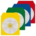 MediaRange 1er CD-/DVD-Hüllen Papier farbsortiert, 100 St.