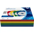 MediaRange CD/DVD Papierhüllen farbig mit Sichtfenster (BOX67)