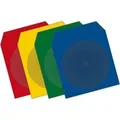 CD/DVD Papierhüllen Color-Pack, Schutzhülle 100 Stück, Bulk