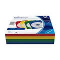 MEDIARANGE BOX67 Schutzhülle 1 Disks Blau Grün Rot Gelb Papier 120 mm Staubr ~D~