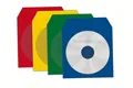 CD,DVD Hüllen,100 Stück,bunt,ohne Logo,Sichtfenster,Papiertaschen für CD Tasche,