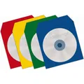 1000 CD Papier Hüllen bunt mit Sichtfenster MediaRange Papierhüllen DVD Blu-Ray