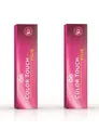 2x Wella Color Touch Plus Mittelbraun Intensiv Natur Braun 44/07 60 ml