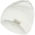 Sterntaler® Beanie UV-Schutz 50+ Beanie strukturiert (1-St) Struktur-Beanie aus Synthetik mit zwei Tragevarianten weiß 39 cm
