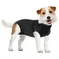 Suitical OP-Body Recovery Suit® Dog schwarz schwarz Größe: M+ Rückenlänge: 61 - 72 cm