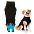 Suitical Recovery Suit Hund, M+, Schwarz