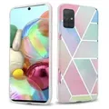 Cadorabo Schutzhülle für Samsung Galaxy A71 5G Hülle in Rosa TPU Handyhülle Etui Case Cover
