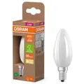 Osram E14 LED Kerzenlampe CLASSIC besonders effizient 1,2W wie 25W 2700K warmweißes Licht - Sehr gute Energieeffizienz