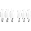 6 x Osram E14 LED Kerzenlampen CLASSIC besonders effizient 1,2W wie 25W 2700K