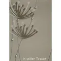 Perleberg Grußkarten Trauer – Beileid – Kondolenz - Beileidskarte im Format 11,5x17cm weiß