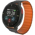 Gesundheitsmonitor Uhr 24/7 Lebenszeichen-Tracker mit Sturzerkennung & SOS-Auslöser - Audar E2 - Rot