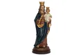 Moritz Dekofigur Madonna mit Kind Statue 31 cm – Marienfigur mit Krone Heiligenfigur, Polyresin Figuren Deko Geschenk Geometrische TierFigur Modern Skulptur