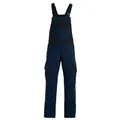 FHB® Premium Latzhose ECKHARD Twill 300, marine/schwarz 130630 , 1 Stück, Größe: 72