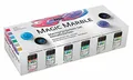 KREUL Marmorierfarbe Magic Marble Set Metallic Farben zum Tauchmarmorieren