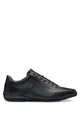 BOSS Men Saturn_Lowp_lux4 A_N Sneaker Black 44 EU