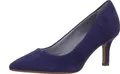 Tamaris Pumps, Absatz bis 65 mm in blau, Gr. 39