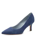 Tamaris Damen Klassische Pumps, Frauen Pumps,TOUCHit-Fußbett,blau,grau,Navy,Amazon,Leder,Weiss,Rose,Touch-it,beige,Lack,rosa,nut,Blue,39 EU