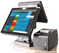 15" Kasse für GASTRONOMIE 12" Multimedia Kundenanzeige Bondrucker Kassensoftware