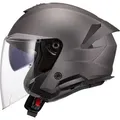 LS2 OF618 Verso II Solid, Jethelm - Matt-Grau - XL