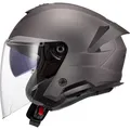 LS2, Jet-Motorradhelm VERSO II SOLID Matt Titanium, XL
